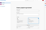 How to create a project in Azure DevOps Cloud