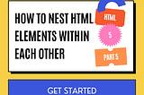 HTML TUTORIAL FOR BEGINNERS PART 5