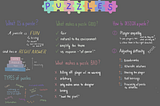 Sketchnote: Puzzles in Games