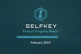 SelfKey Product Progress Report February 2019