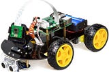 Raspberry PI Robot Car Controlled by Node.js