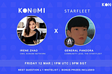 The Starfleet X Konomi Network AMA Session