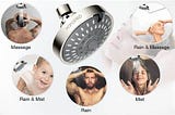 Elevate Your Shower Experience with the HOPOPRO 5 Modes High Pressure Shower Head