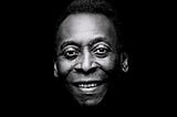 Portrait photography of the soccerplayer Pelé, shot by Pedro Dimitrow, RYDE’s Client.