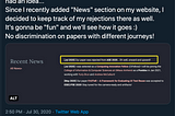 Why I share my paper rejection (from a junior researcher’s perspective)