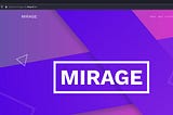 [CTF] 1337up CTF writeup- Mirage