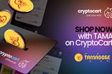 CryptoCart X Tamadoge Partnership Announcement