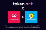 token.art now supports Counterparty and Dogeparty NFTs!