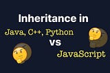 Difference between inheritance in class-based languages and JavaScript
