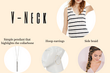 What Acessories to Wear for Different Necklines
