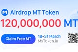 #MyToken Airdrop is oooonnnn!!! Extract QR to get your MT, Let’s take you to the MOON!!!