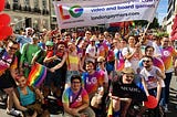 The incredible experience of marching in Pride