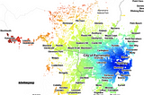 OSMnx Part 2. Creating driving time heatmap.