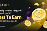 How to participate in the Second Round Testing Airdrop Program?