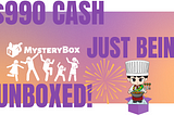 An unboxed Mystery Box was found to have the highest scarcity level — CASH!