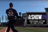MLB The Show 24 Directional Hitting vs. Zone Hitting