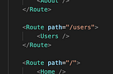 React JS: Routes Basics