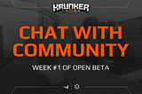 Chat with Community: Week 1 of the Krunker Ranked Open Beta!