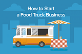 How to start a food truck business — Poster