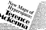 New Maps of Hyperspace: Terence McKenna (#videoarchive)