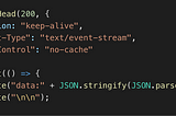 SERVER SENT EVENTS WITH NODE JS AND REACT JS