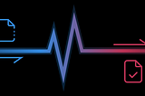 A pulse transforming a template file into a productive file