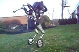 Boston Dynamics’ New Oddly Looking Robot Rolls Around Handling Objects.