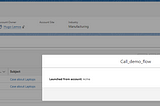 Launch flow modal from a related list