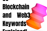50+ Web3 and Blockchain Keywords Explained