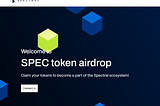 Spectral Airdrop: How To Claim $SPEC Token