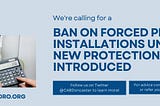 We support the Call to end forced installation of prepayment meters after millions suffer without…