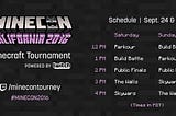 MINECON 2016 is streaming on Twitch this weekend! Here’s what to watch for