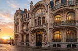 A Baroque Era Mansion — Illustration
