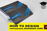 HOW TO DESIGN 15 YEARS OLD PROFESSIONAL BUSINESS CARD In Adobe Illustrator