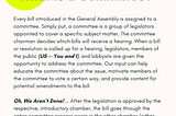 Momentum Minutes: Legislative Committee Process