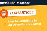 How to Contribute to an Open-Source Project