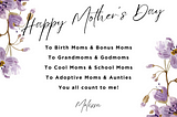 1 Piece of Advice for Busy Moms
