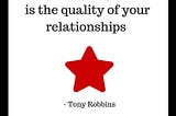 The QUALITY of Relationships matters most! #SauceTalk