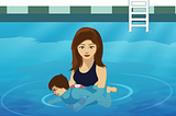 How to help your child overcome the fear of swimming
