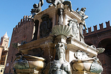Fontana del Nettuno in Bologna, Italy