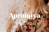 Auromiya — Modern Display Serif Typeface