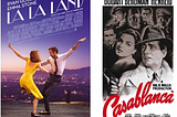 A critique of La La Land and Casablanca.