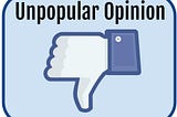 Popularity of unpopular opinions