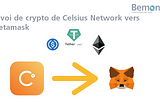 Transfert de cryptos de Celsius Network vers Metamask