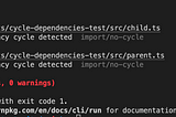 Get rid of TypeScript cycle dependencies