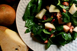 Pear and Pomegranate Salad — Green Salad