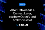 AI for data needs a context layer. See how OpenAI and Anthropic do it
