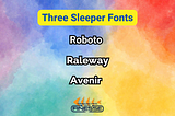 Roboto, Raleway, and Avenir are great fonts for business applications and overcome accessibility issues