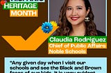 Hispanic Heritage Month: Claudia Rodriguez