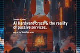 AI Hardware craze & the reality of passive services